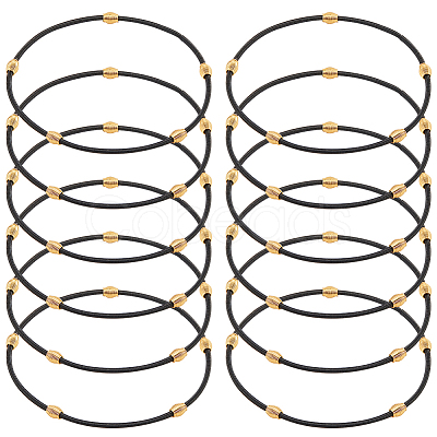 12Pcs Spring Bracelets Set BJEW-BC0001-13EB-1