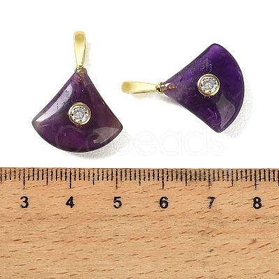 Natural Amethyst Pendants GG-CBA1AE1-01G-07-1