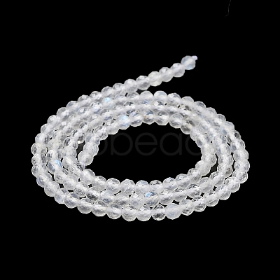 Natural Rainbow Moonstone Beads Strands G-J400-E12-01-1