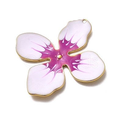 304 Stainless Steel Enamel Pendants X-STAS-I355-09G-01-1