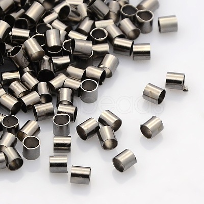 Brass Crimp Beads KK-L017-B-1