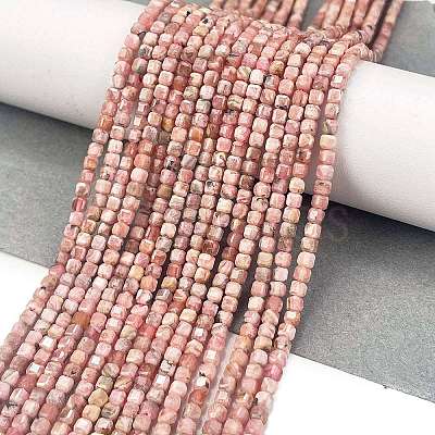 Natural Argentina Rhodonite Beads Strands G-Z057-A01-01-1