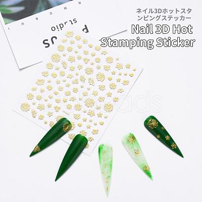 Metallic Color Nail Art Stickers MRMJ-T063-331-1