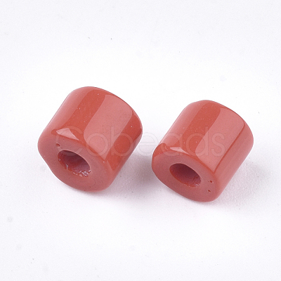 Opaque Glass Bugle Beads SEED-S023-02C-1