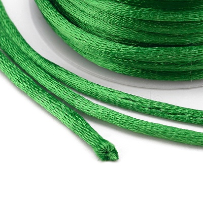 Nylon Satin Rattail Cords NWIR-L006-1mm-09-1