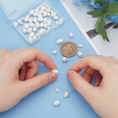 54Pcs 3 Styles Natural Cultured Freshwater Pearl Beads PEAR-AR0001-01-1