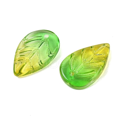 Transparent Glass Pendants GLAA-H016-08H-10-1