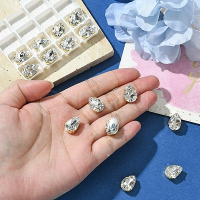 Preciosa® MAXIMA Crystal Sew-On Cups Y-PRC-SD14-00030-G-1