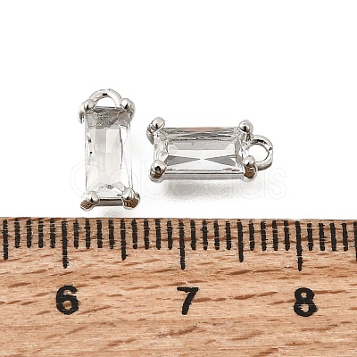 Brass Glass Pendants KK-Z156-02P-01-1