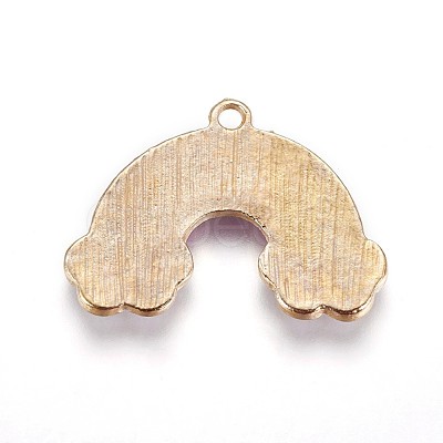 Zinc Alloy Pendants X-ENAM-P164-06-1