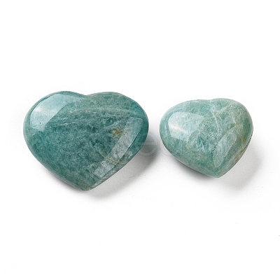Natural Amazonite Home Heart Love Stones G-A207-08B-1