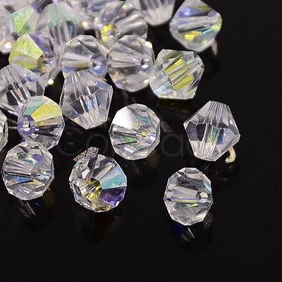 Glass Rhinestone Beads I5301GB6MM-001AB-1