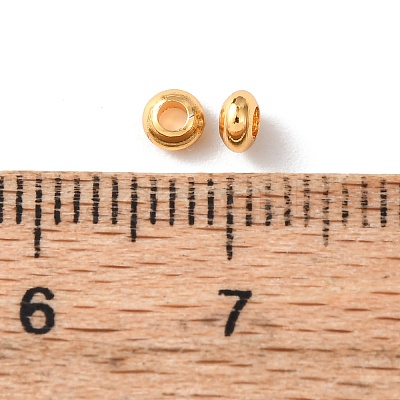 Brass Beads KK-C157-50G-1