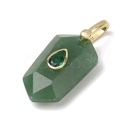 Natural Green Aventurine Pendants GG-CBA5FCC-01G-05-1