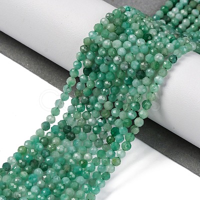 Natural Emerald Beads Strands G-P514-A01-02-1