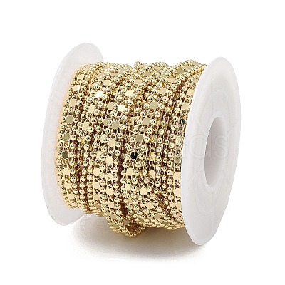 Rack Plating Brass Chains CHC-F018-06G-03-1