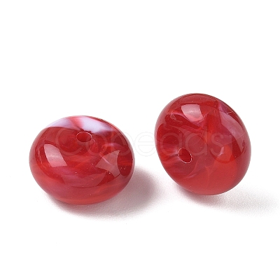Two Tone Acrylic Beads AC-CBABA33-01M-1