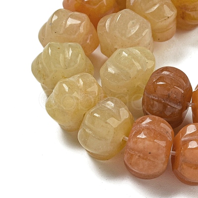 Natural Topaz Jade Beads Strands G-G142-A12-01-1
