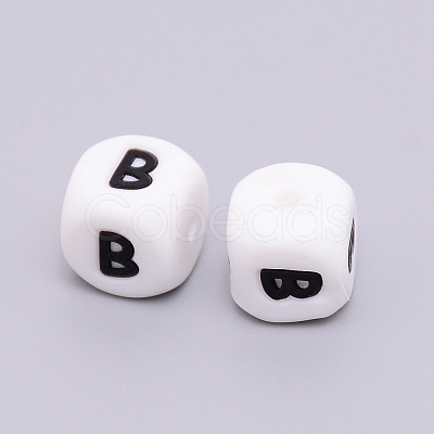 Silicone Beads SIL-WH0002-25B-B-1