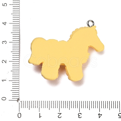 Opaque Resin Imitation Food Pendants FIND-E060-02-1