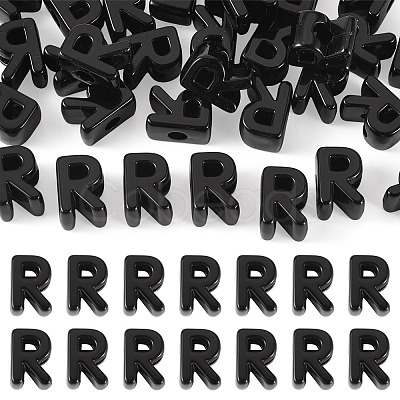 Acrylic European Beads OACR-TAC0013-14R-1
