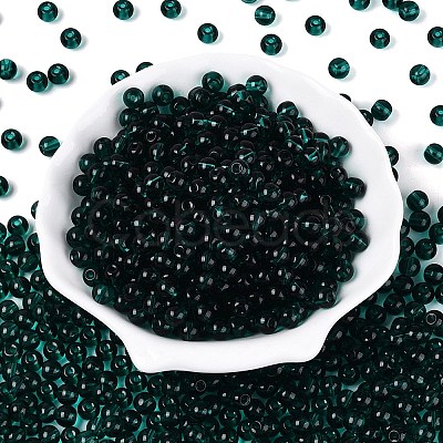 FGB Transparent Glass Seed Beads SEED-N013-01B-09-1