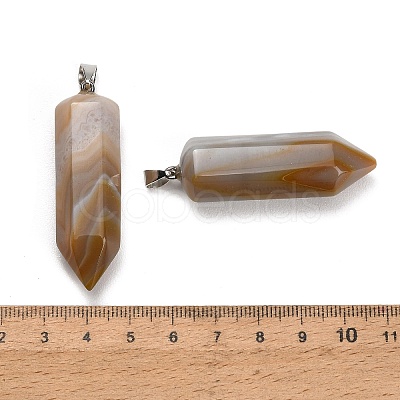 Natural & Synthetic Mixed Gemstone Pendants GG-CBAA0EE-02P-1