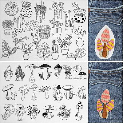 Bohemian Style Water Soluble Fabric PW-WG52032-03-1