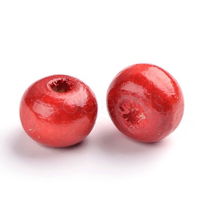 Natural Wood Beads WOOD-S612-1-LF-1