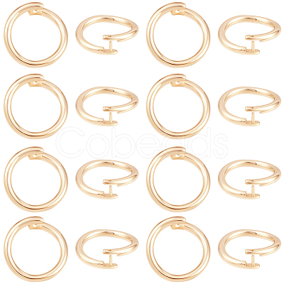 20Pcs Brass Open Jump Rings KK-BBC0023-10E-1