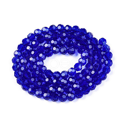 Transparent Glass Beads Strands LS-EGLA-A035-T3mm-D06-1