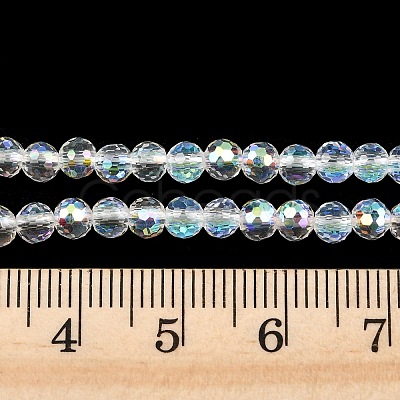 Electroplate Transparent Glass Beads EGLA-B013-02A-AB19-1