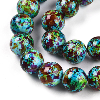 Synthetic Turquoise Beads Strands TURQ-T004-08A-04-1