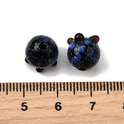 Handmade Lampwork Bumpy Beads LAMP-V002-01A-1