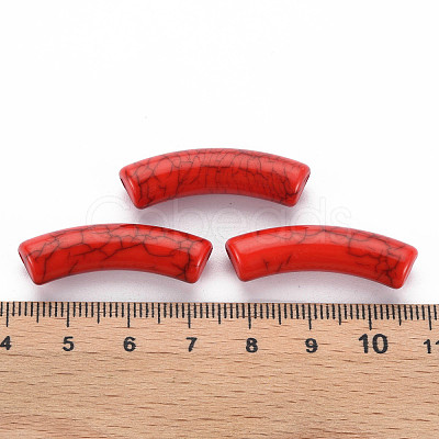 Opaque Crackle Acrylic Beads MACR-S372-002N-009-1