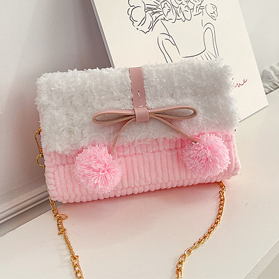 DIY Shoulder Bag Making Kits DIY-WH0504-319B-1