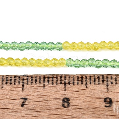 Transparent Glass Beads Strands GLAA-N074-01A-05-1