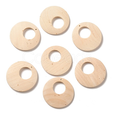 (Defective Closeout Sale: Get Mouldy) Wood Pendants LS-WOOD-XCP0001-78-1