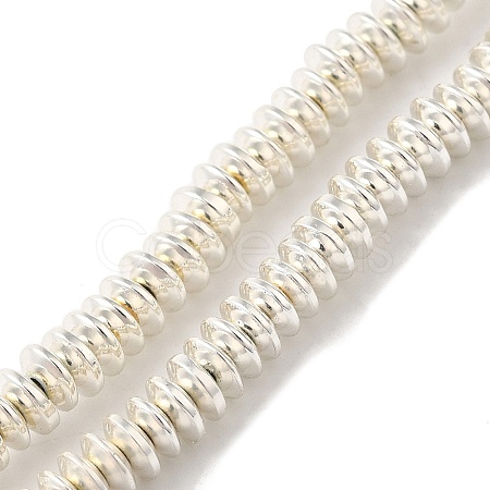 Electroplated Synthetic Non-magnetic Hematite Beads Strands G-I364-F01-S-1