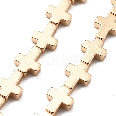 Synthetic Non-magnetic Hematite Beads Strands G-M095-D01-03KCG-1