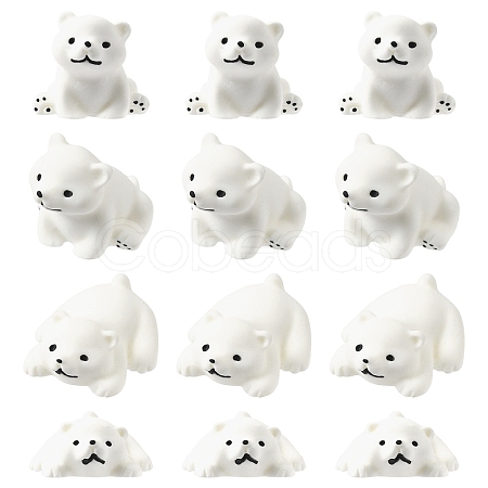 10Pcs Resin Cabochons RESI-YW0004-73-1