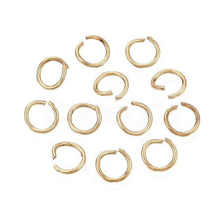 304 Stainless Steel Open Jump Rings STAS-Q113-8x1.0mm-02G-1