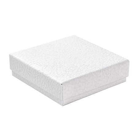 Square Cardboard Necklace Box CBOX-Q038-02B-1