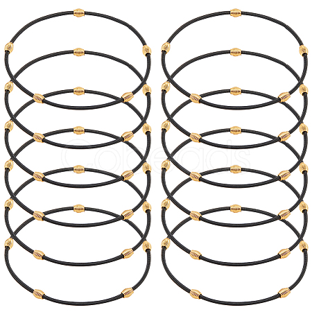 12Pcs Spring Bracelets Set BJEW-BC0001-13EB-1
