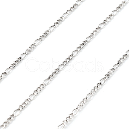 304 Stainless Steel Twisted Chains Curb Chains CHS-B009-01C-P-1