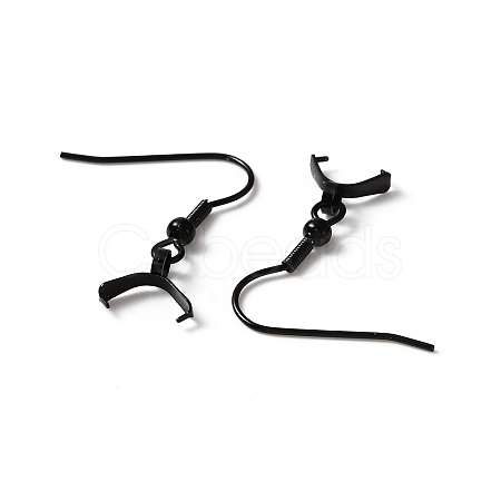 304 Stainless Steel Earring Hooks STAS-WH0035-14EB-1