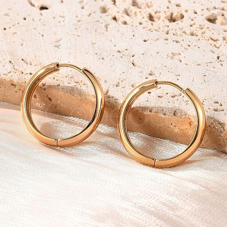 201 Stainless Steel Hoop Earrings EJEW-P304-15A-G-1