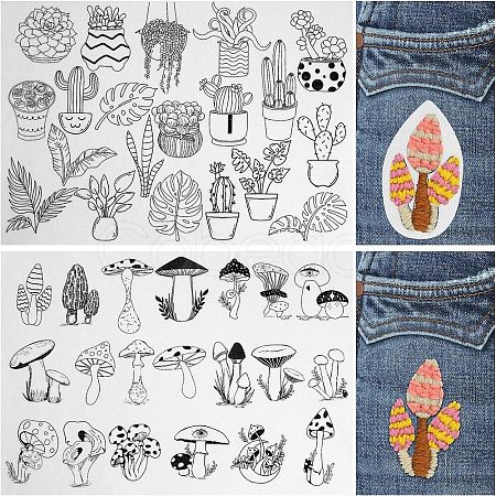 Bohemian Style Water Soluble Fabric PW-WG52032-03-1