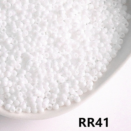 Opaque 11/0 Glass Seed Beads SEED-I013-2mm-RR41-1