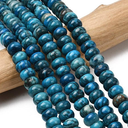 Natural Map Stone/Picasso Stone/Picasso Jasper Beads Strands G-A280-A13-02-1